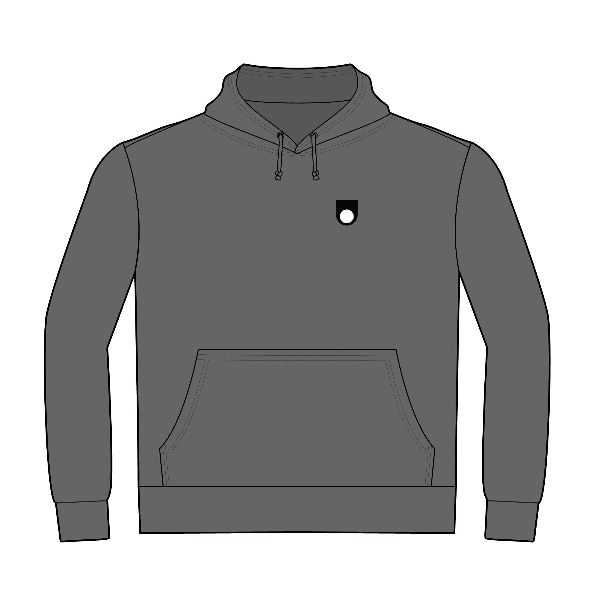 Checkered Flow Hoodie – Fall/Winter 2025